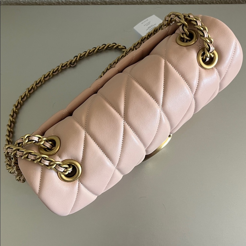 Coach Quilted Tabby 26 / Cream - Picture 7 of 14